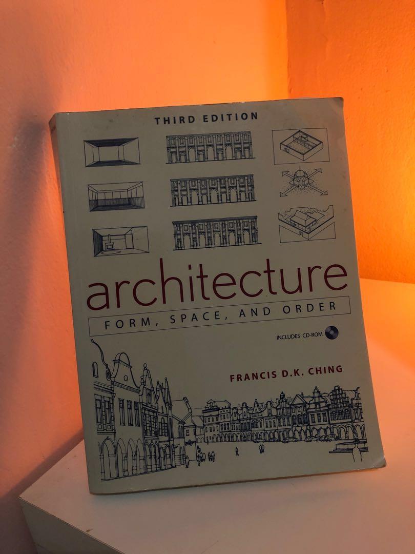 Francis D K Ching Architecture Form Space And Order Books
