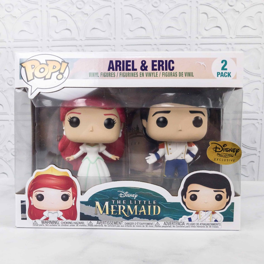 Ariel and eric funko pop 2 pack on sale