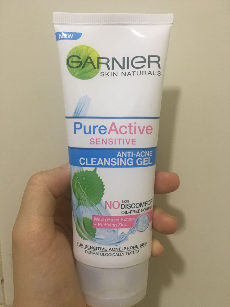 harga garnier sensitive acne prone skin