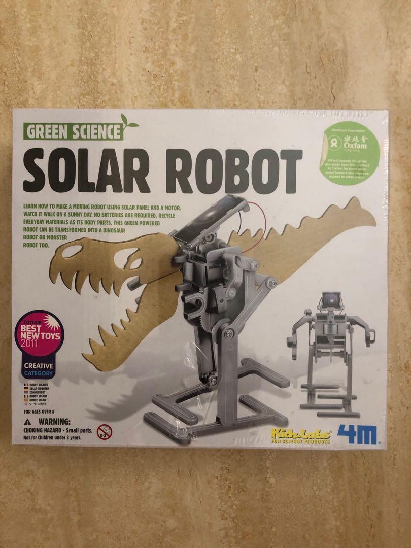 green science solar robot