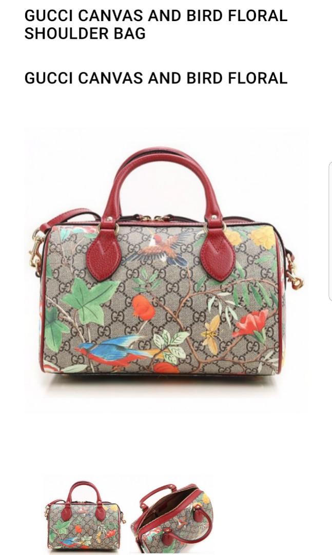 Gucci bag floral hotsell collection