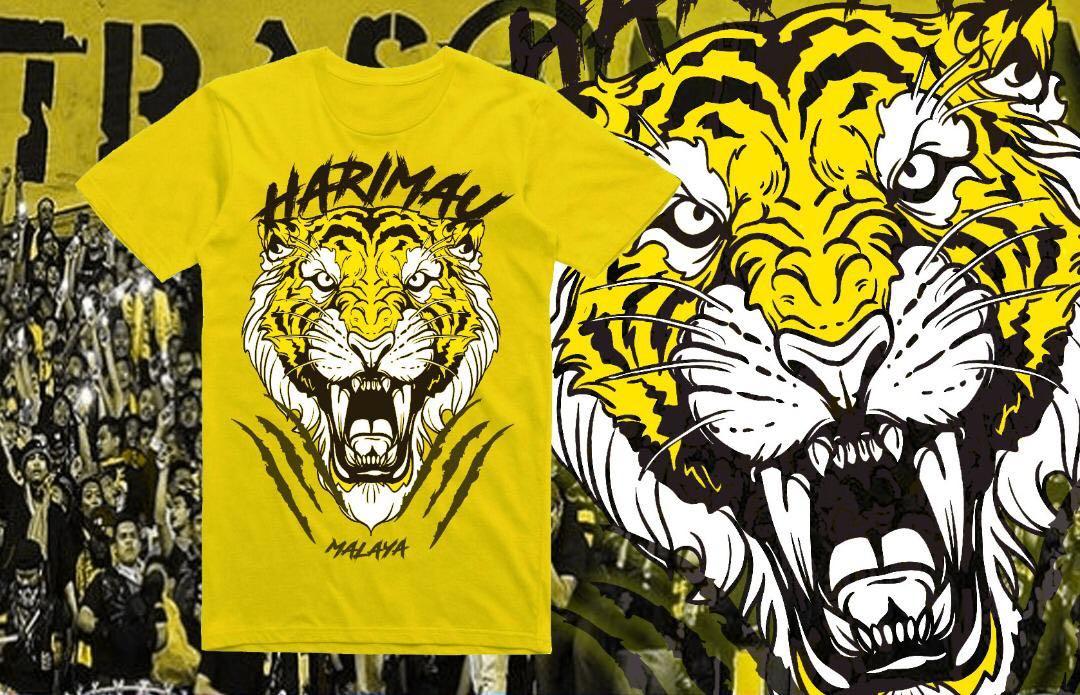 Harimau Malaya Jersey Men S Fashion Clothes Tops On Carousell