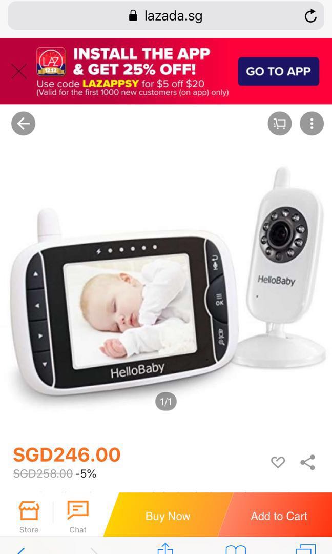 hello baby monitor only