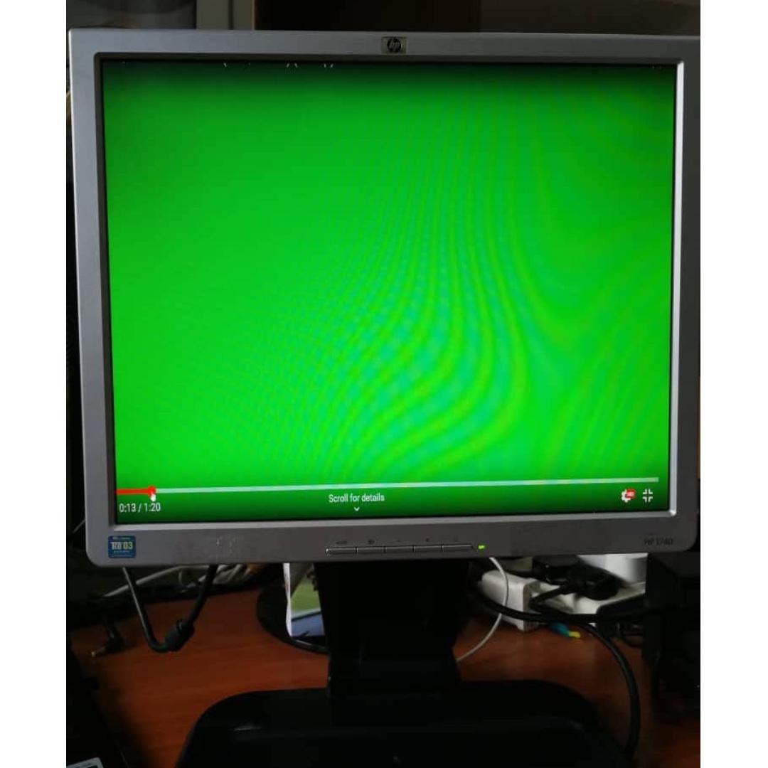 HP Monitor 17" L1740 * M14 A, Computers & Tech, Laptops & Notebooks on ...
