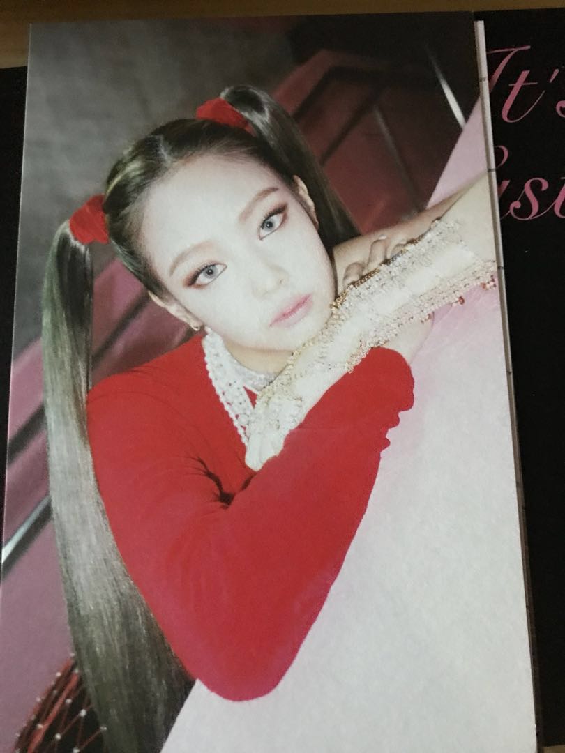 In Blackpink Jennie As If Its Your Last Pop Up Store Postcard Entertainment K Wave On Carousell