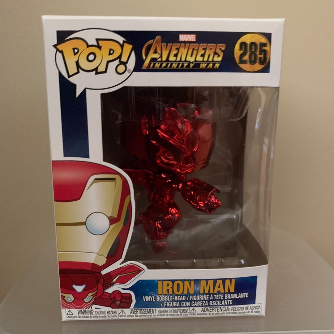 funko pop de iron man infinity war