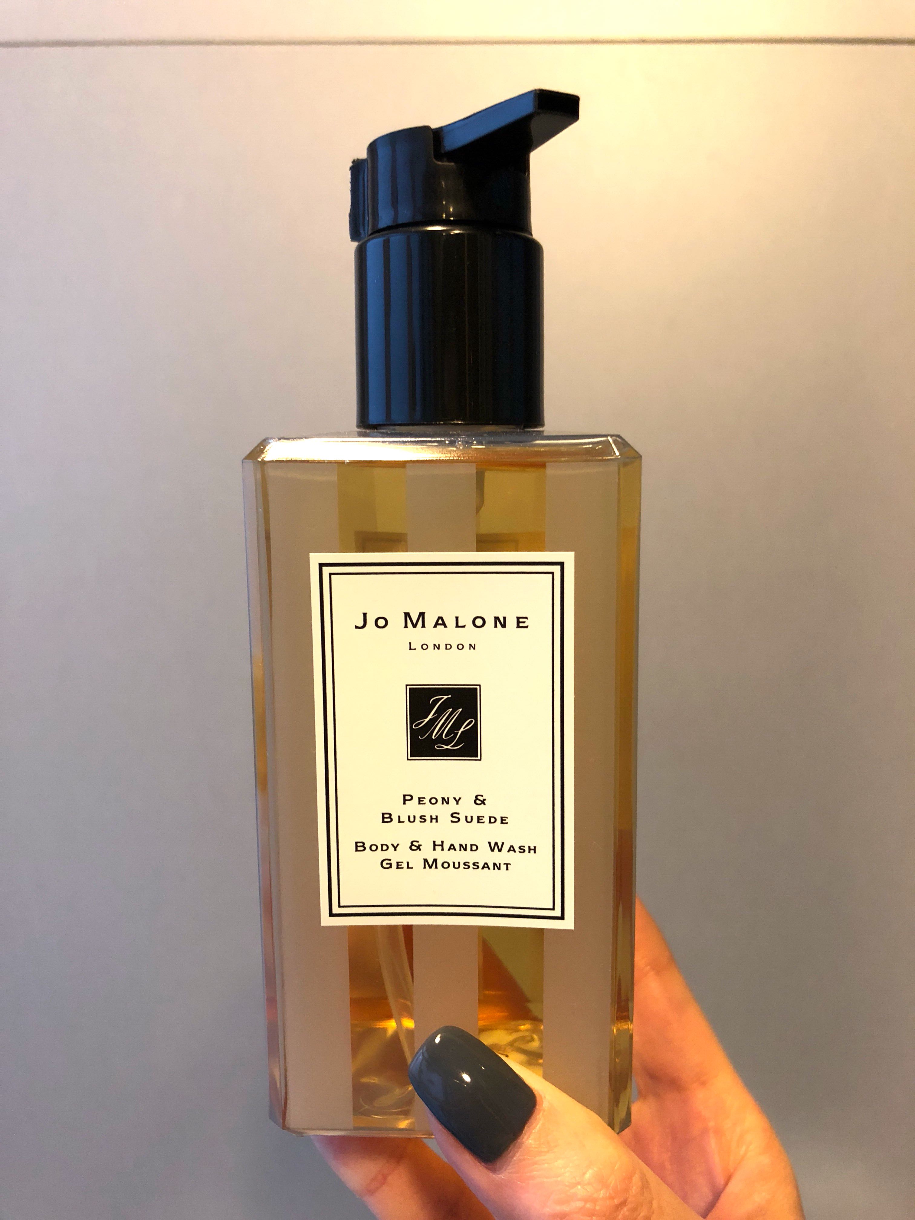 Peony & blush suede body & hand wash store