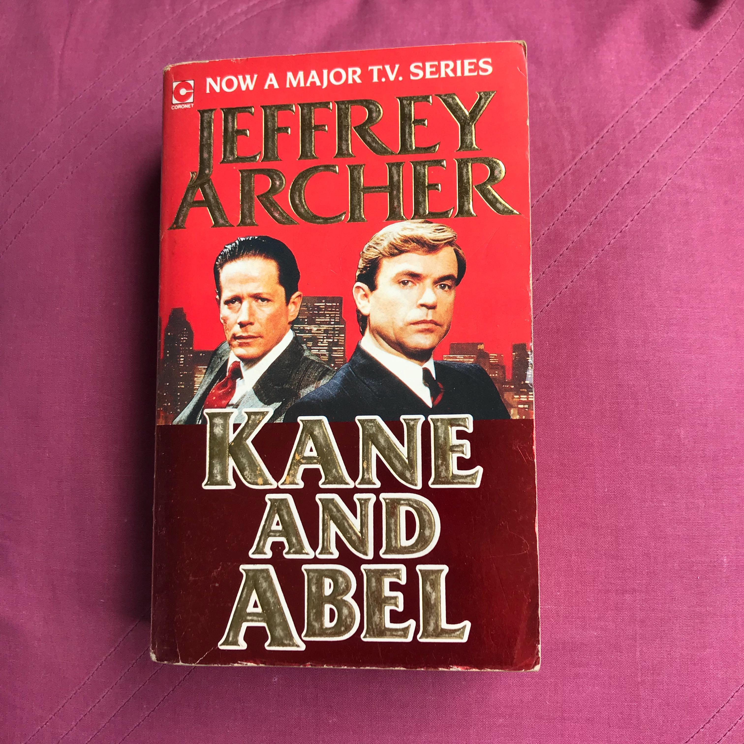 Kane And Abel Jeffrey Archer Books Stationery Fiction On Carousell