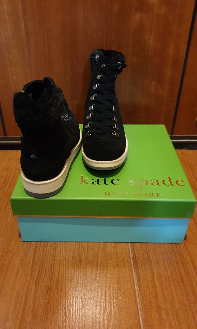 kate spade combat boots