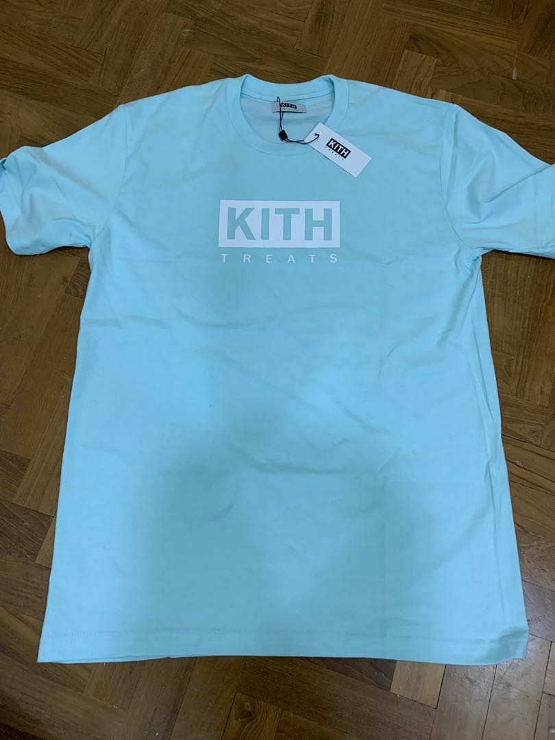 Kith treats light blue tee, Men's 