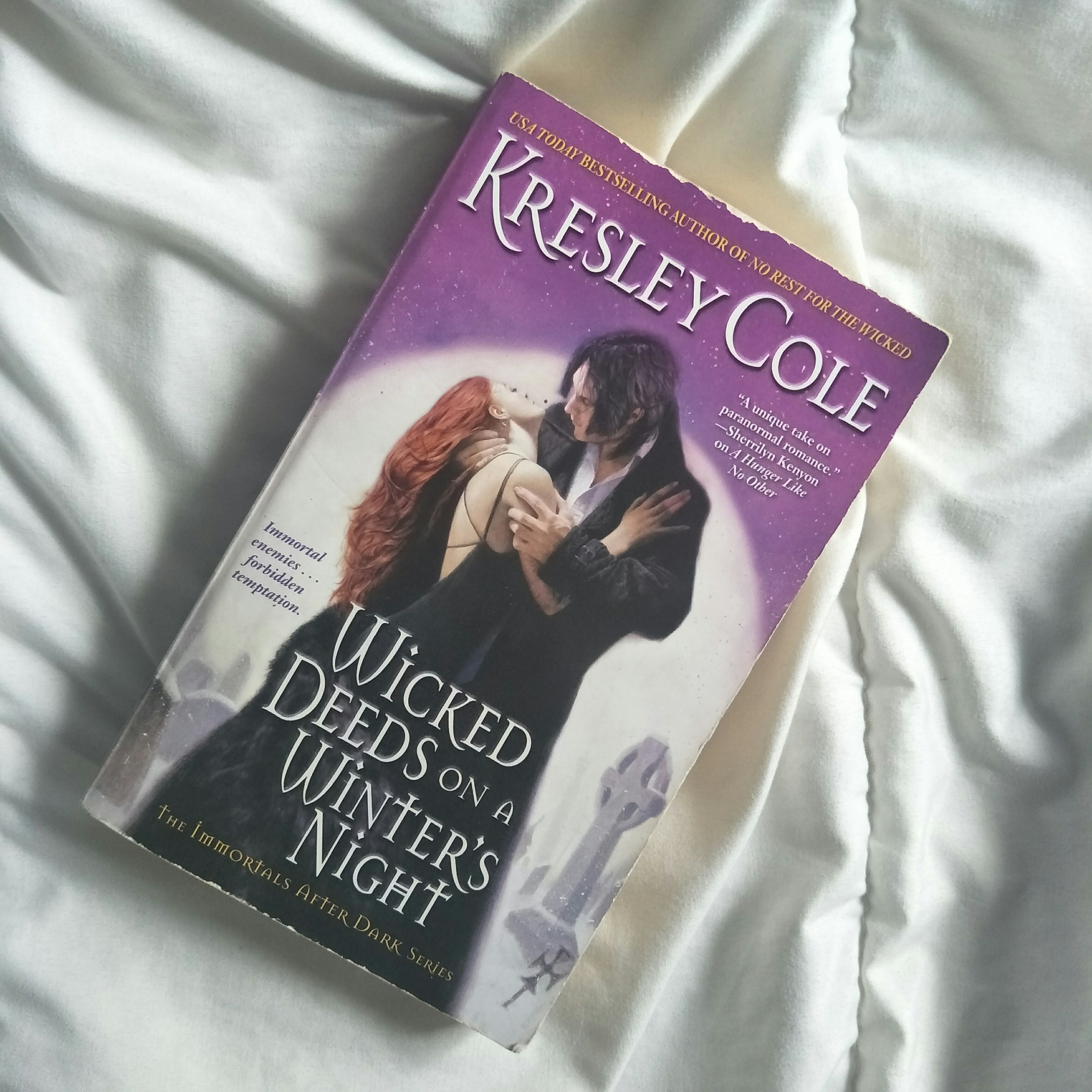 Kresley Cole Wicked Deeds On A Winter S Night Books Stationery Fiction On Carousell