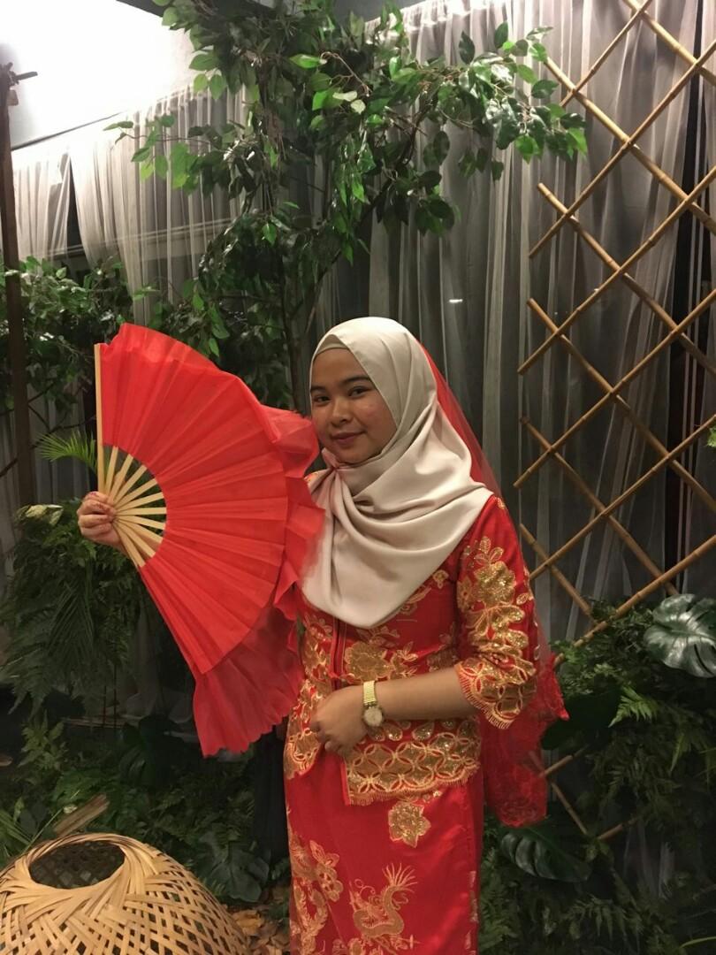 Cheongsam hijab outlet