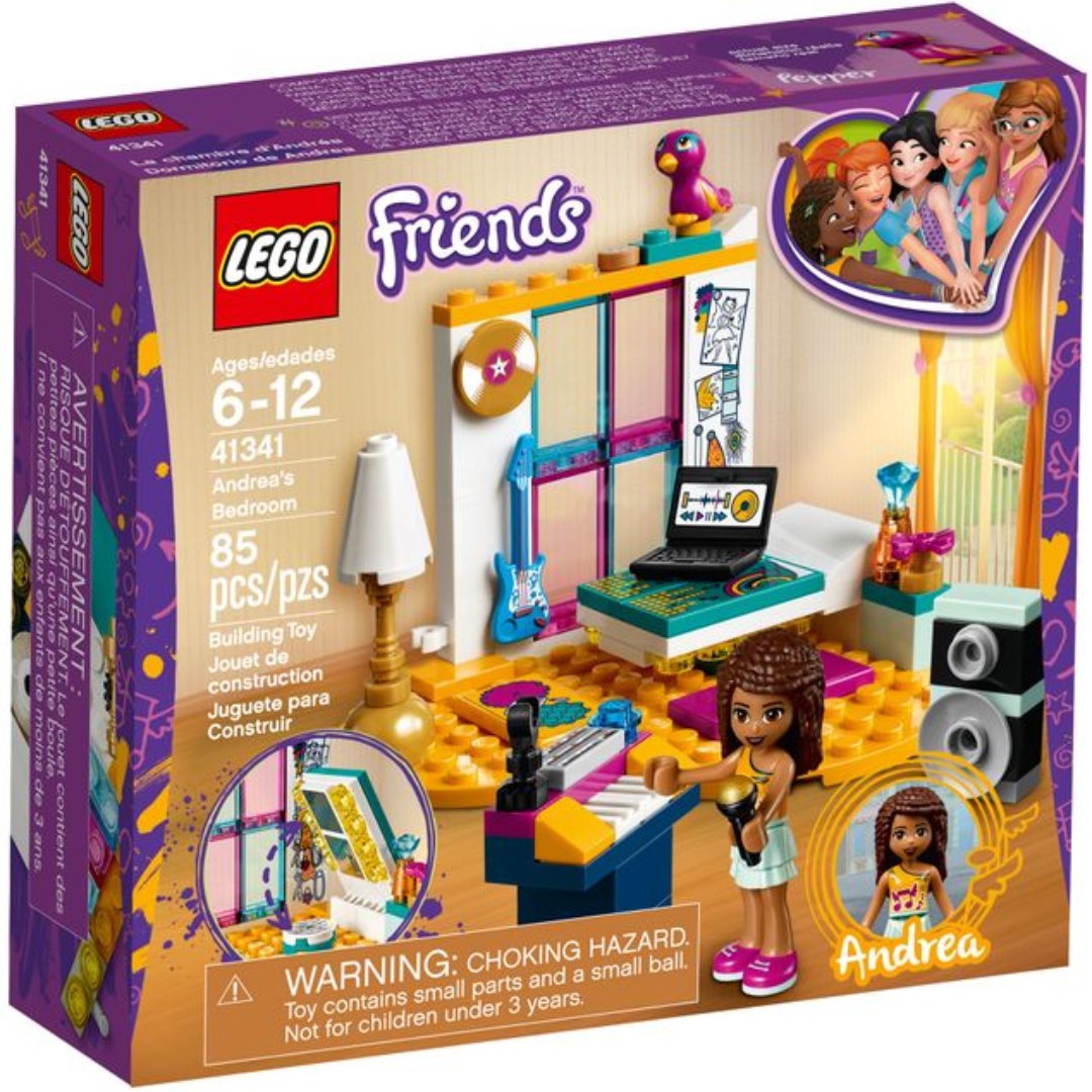 lego friends deluxe bedroom