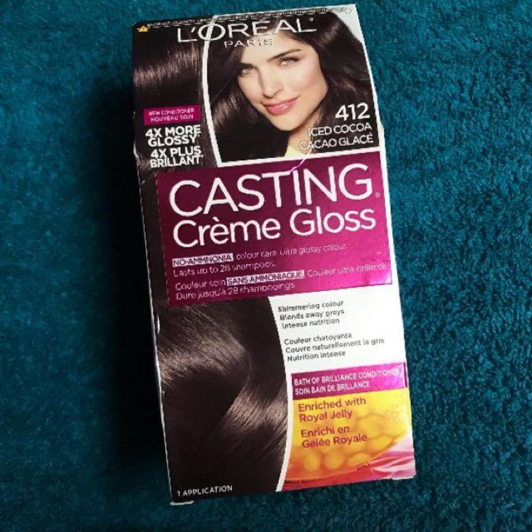 L Oreal Paris Casting Creme Gloss Hair Color Iced Cocoa Beauty Personal Care Bath Body Hair Removal On Carousell