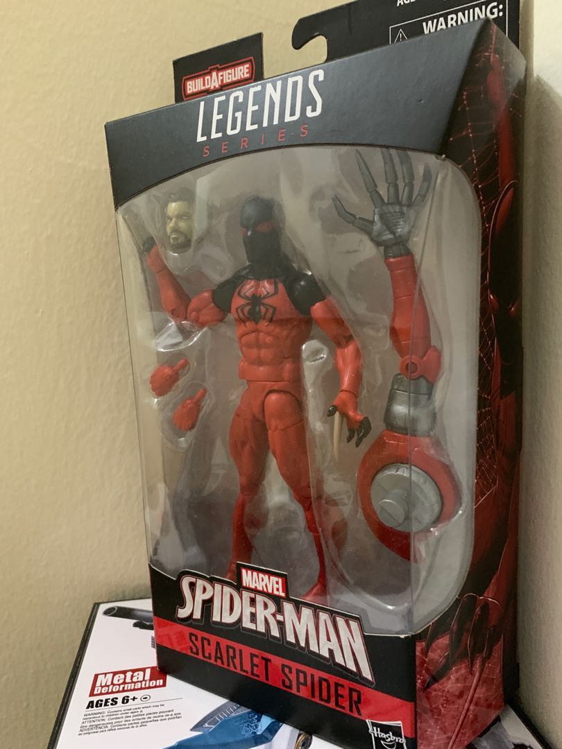 Marvel Legends Scarlet Spider Kaine Toys Games Bricks Figurines On Carousell The best marvel legends page on facebook. marvel legends scarlet spider kaine