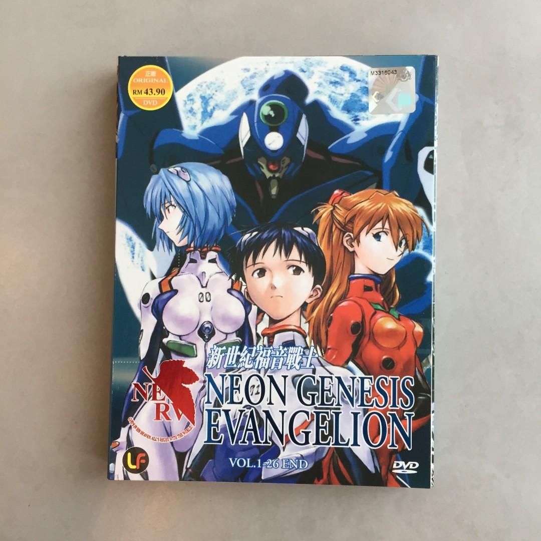 Neon Genesis Evangelion Anime DVD 3 Disc #MY1212