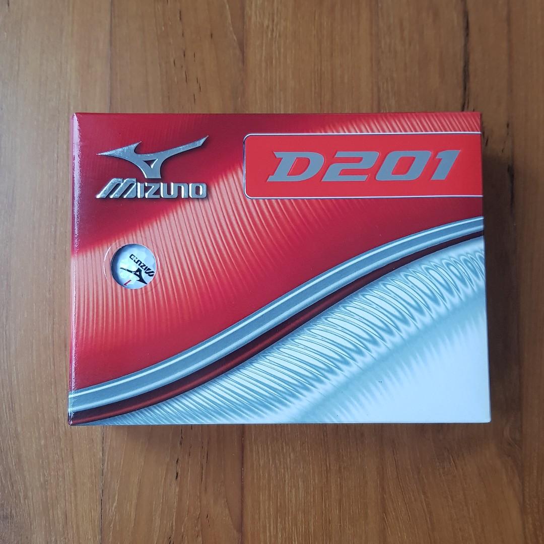 New Mizuno D201 Golf Balls Box of 12 Sports Equipment Sports Games Golf on Carousell