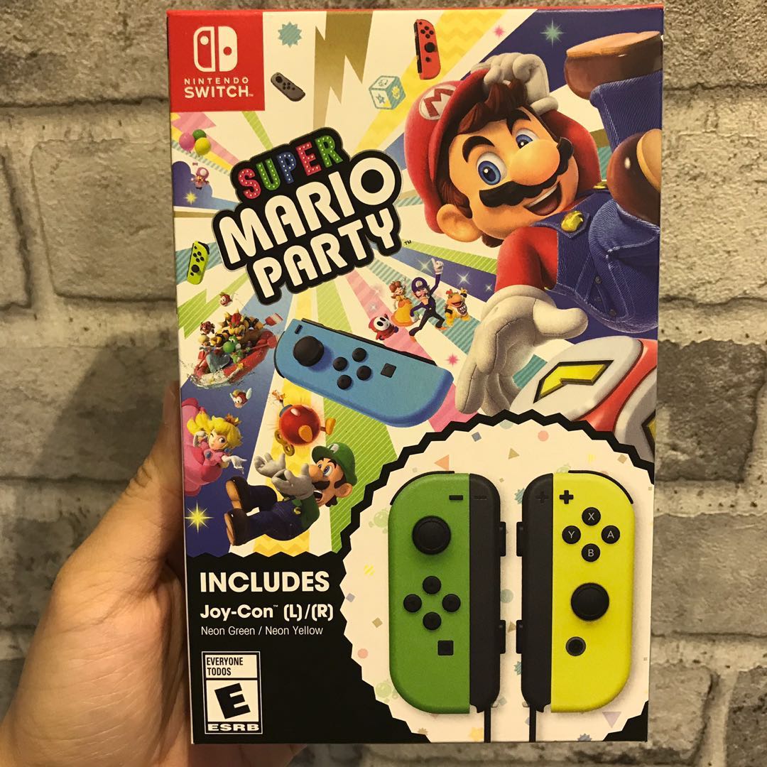super mario party with joycons