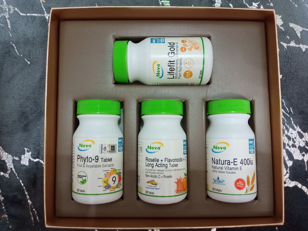 Nova supplement gift set, Health & Nutrition, Health Supplements