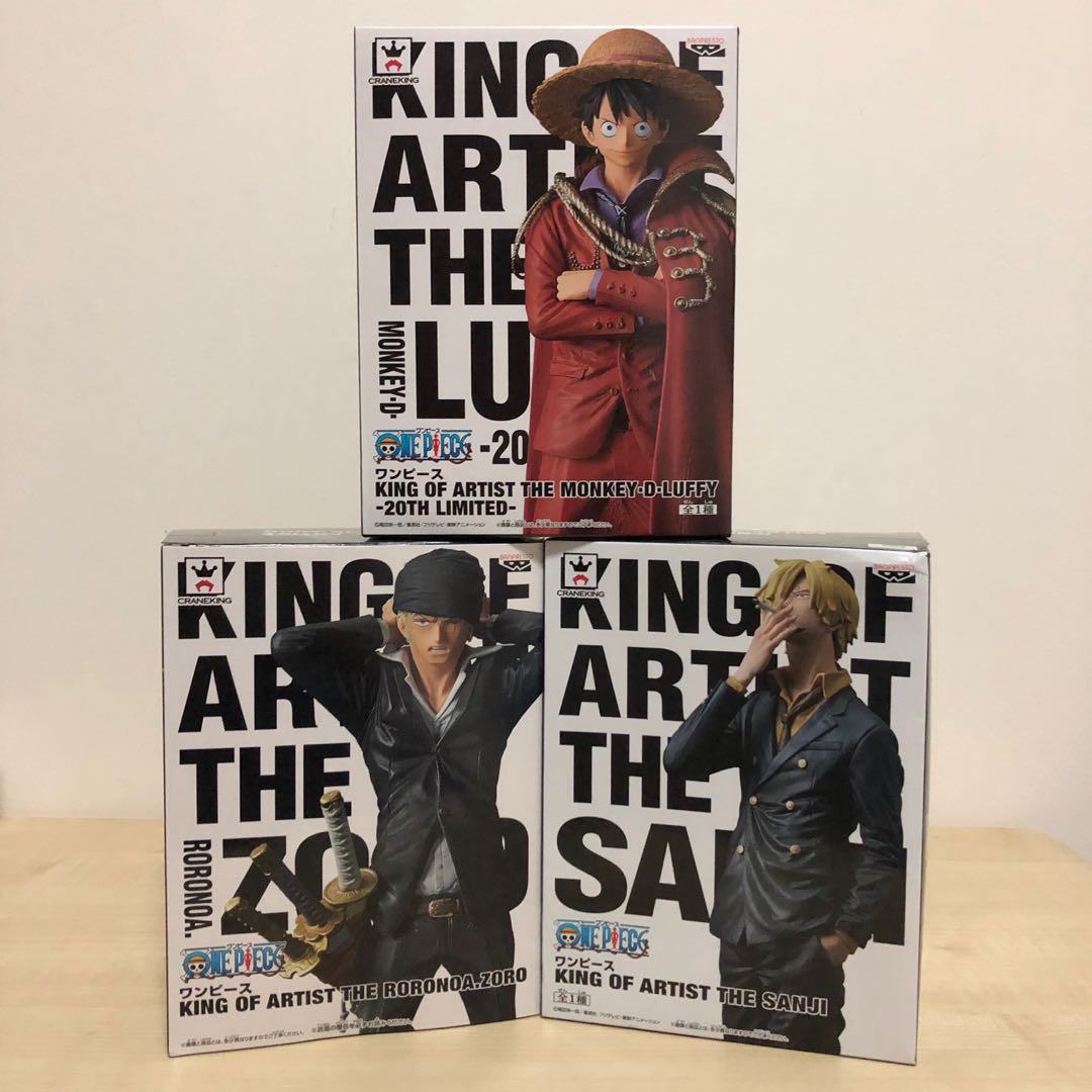 One Piece King Of Artist Luffy Zoro Sanji Toys Games Bricks Figurines On Carousell
