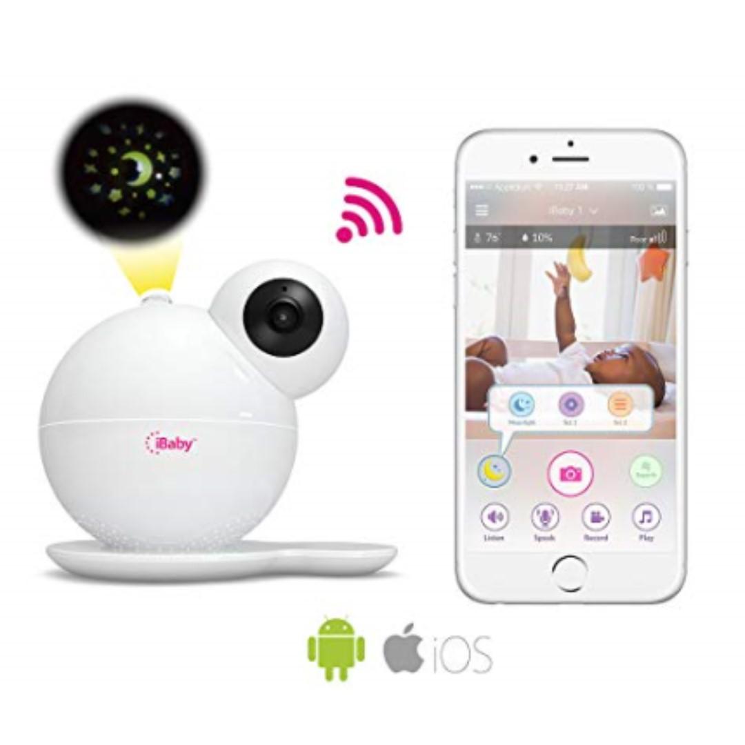 Motion Alert Baby Monitor IBaby M8L WiFi Baby Monitor With 1080p Camera ...