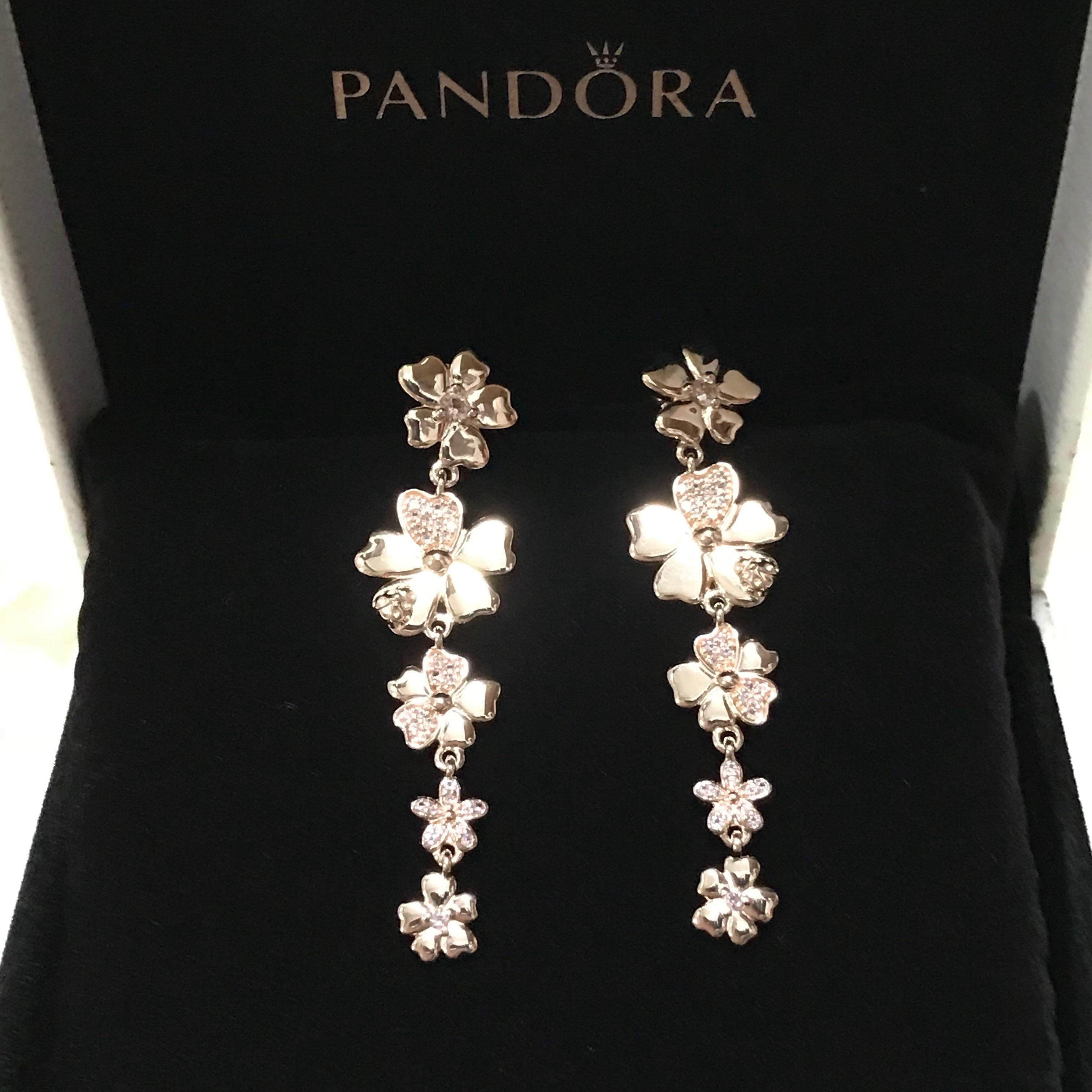 Pandora wildflower clearance meadow earrings