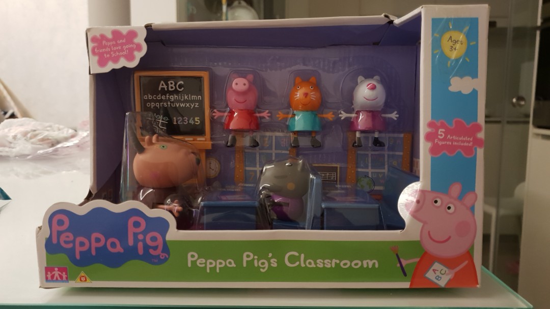 peppa classroom set