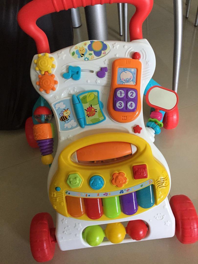Push walker (Category: Infant Playtime) located in Singapore. Submitted by starryone (Listing ID 180802561, Image 1). Description: Pre-loved push walker Condition 9/10 Self collect at punggol .