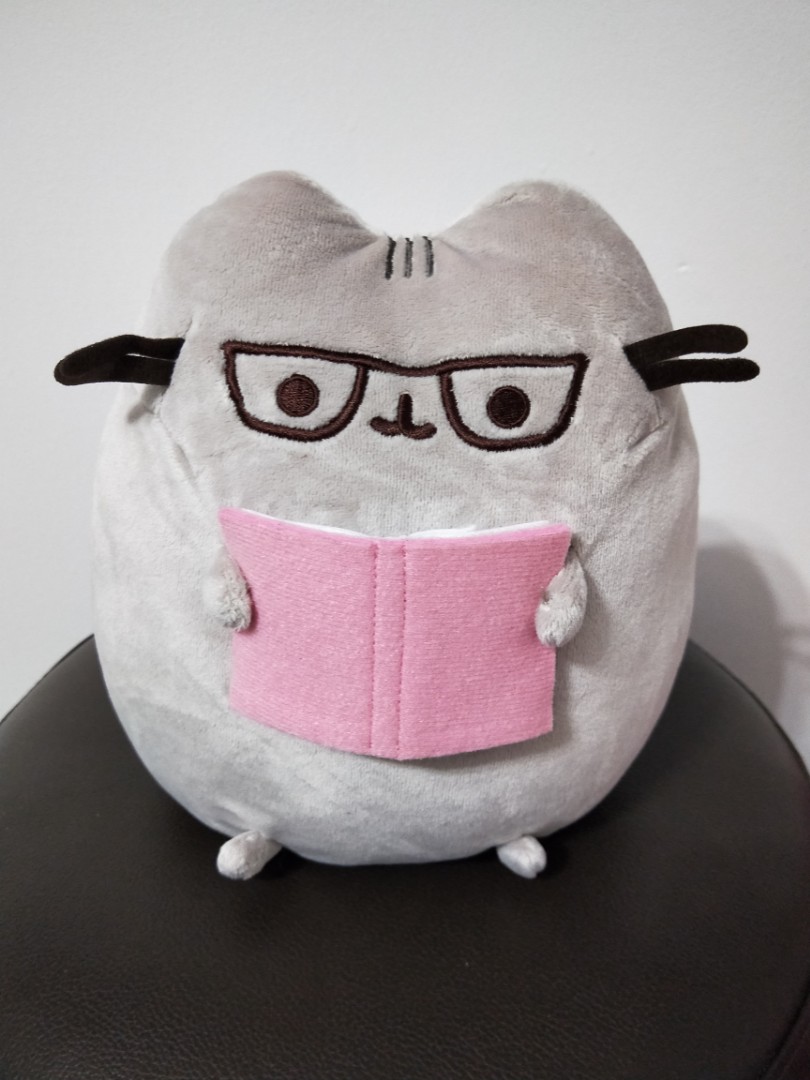 Pusheen clearance book plush