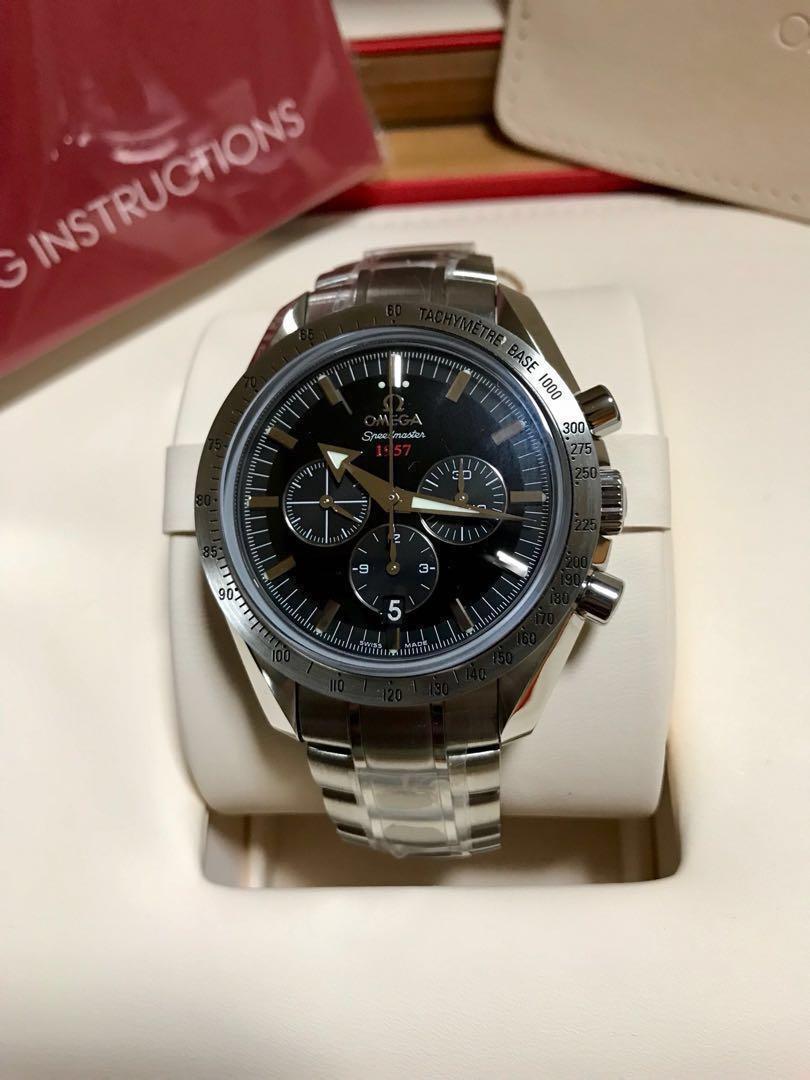 Omega speedmaster broad arrow 50th anniversary 1957 sales