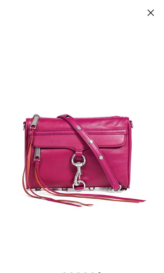 Rebecca minkoff mini mac magenta outlet