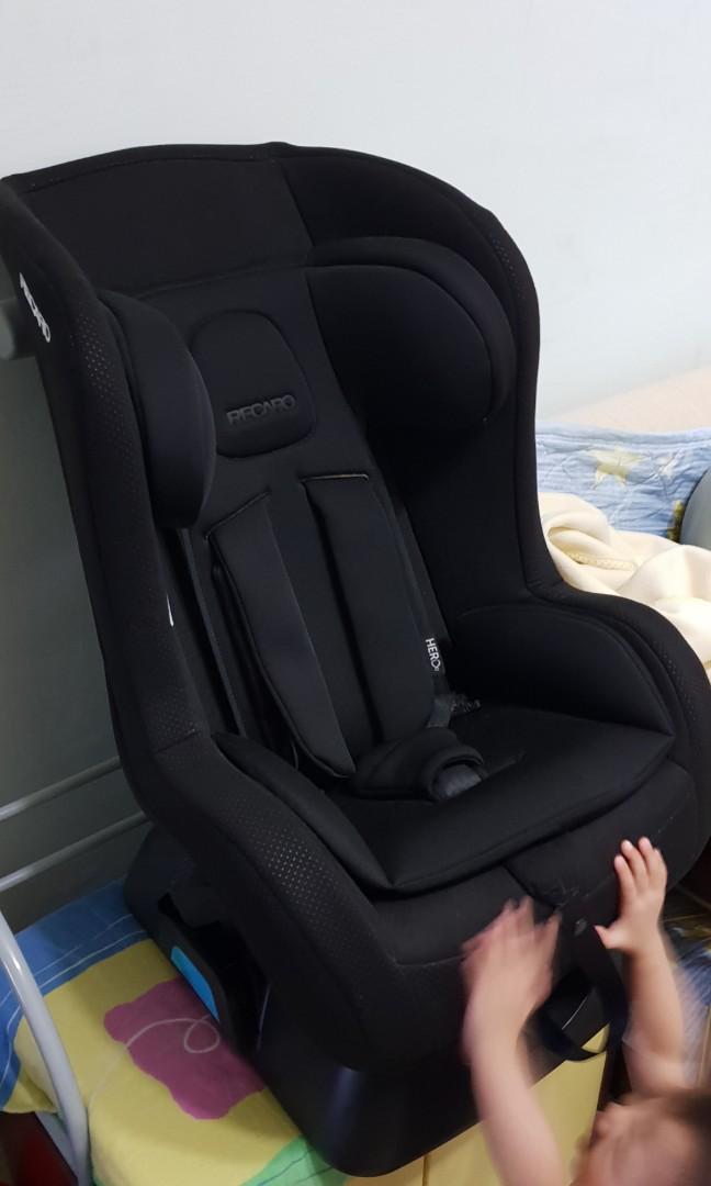 Recaro Proride Hero Car Seat Full Black Babies Kids