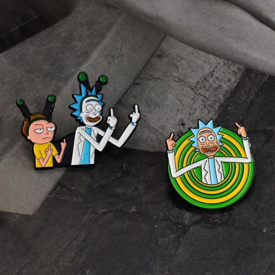 jibbitz rick and morty