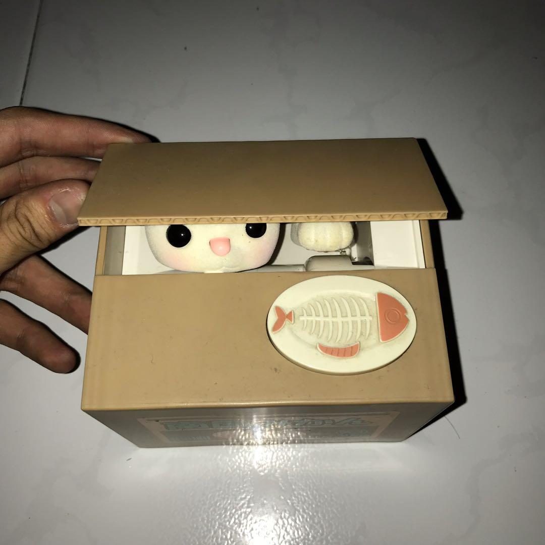 Sale Cat Coin Bank Toys Games Others On Carousell