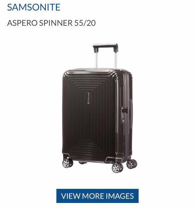 Samsonite aspero 55cm clearance