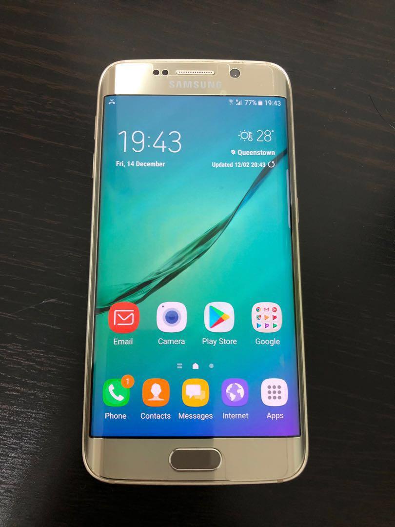 Samsung S6 Edge 32gb Gold Mobile Phones Tablets Android Phones Samsung On Carousell