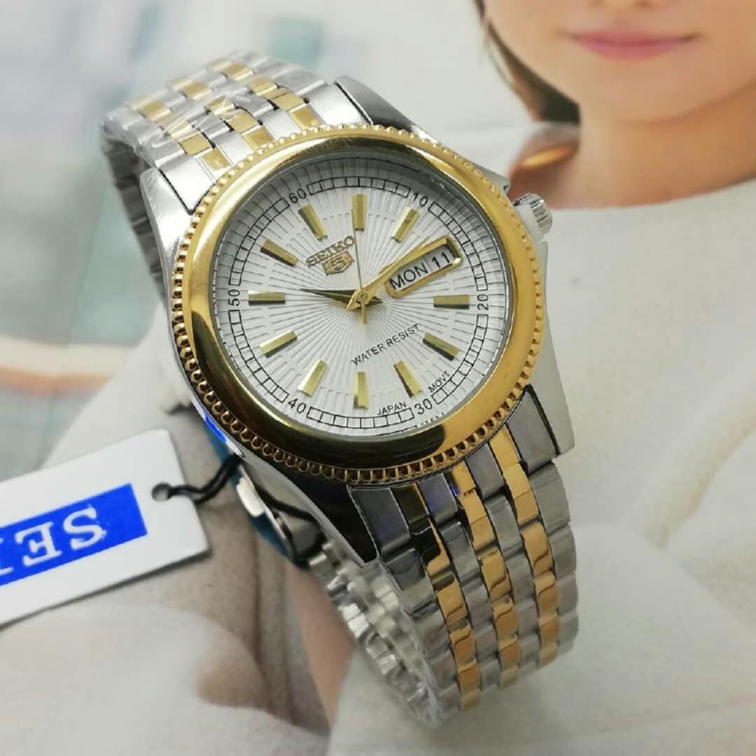 SEIKO Good Quality Watch Water Resistant Men Size Grade AA