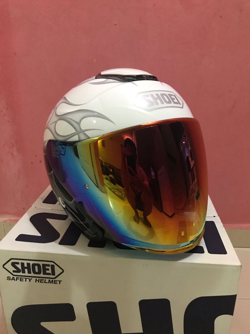 Shoei j cruise sales white