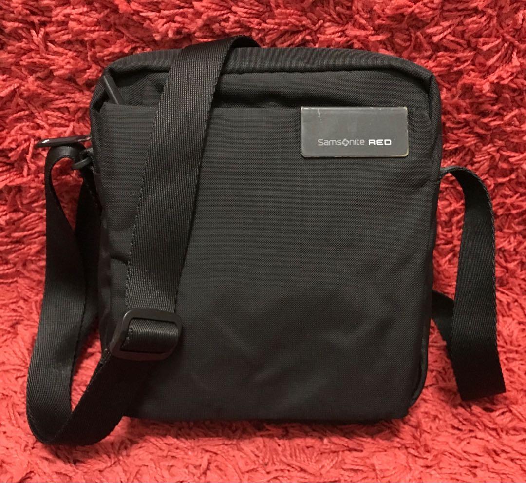 Sling bag Samsonite Red Men s Fashion Bags Sling Bags on Carousell