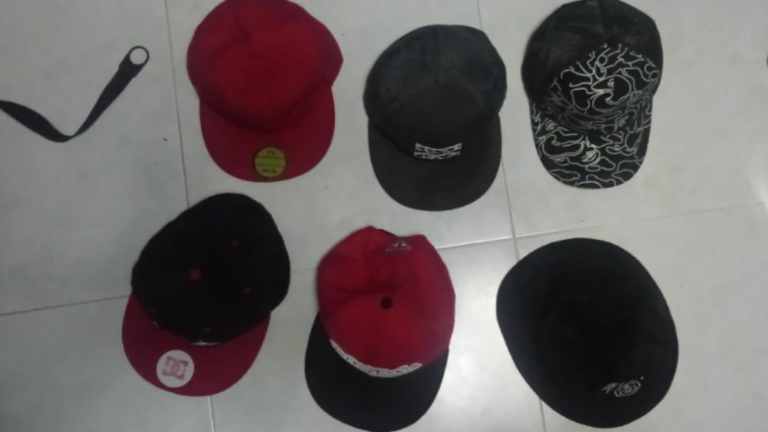 Snapbacks & Caps (Category: Caps & Hats) located in Singapore. Submitted by isilenced (Listing ID 204653249, Image 1). Description: Selling these caps as I've rarely wore them DC Snapback 7 1/4 - available BADBOY adjustable snapback - available STUSSY Bucket Hat - SOLD Plain Red Snapback 7 1/2 -available BILLABONG adjustable snapback - SOLD Trucker Cap - Available Feel free to pm me for any inquiries.