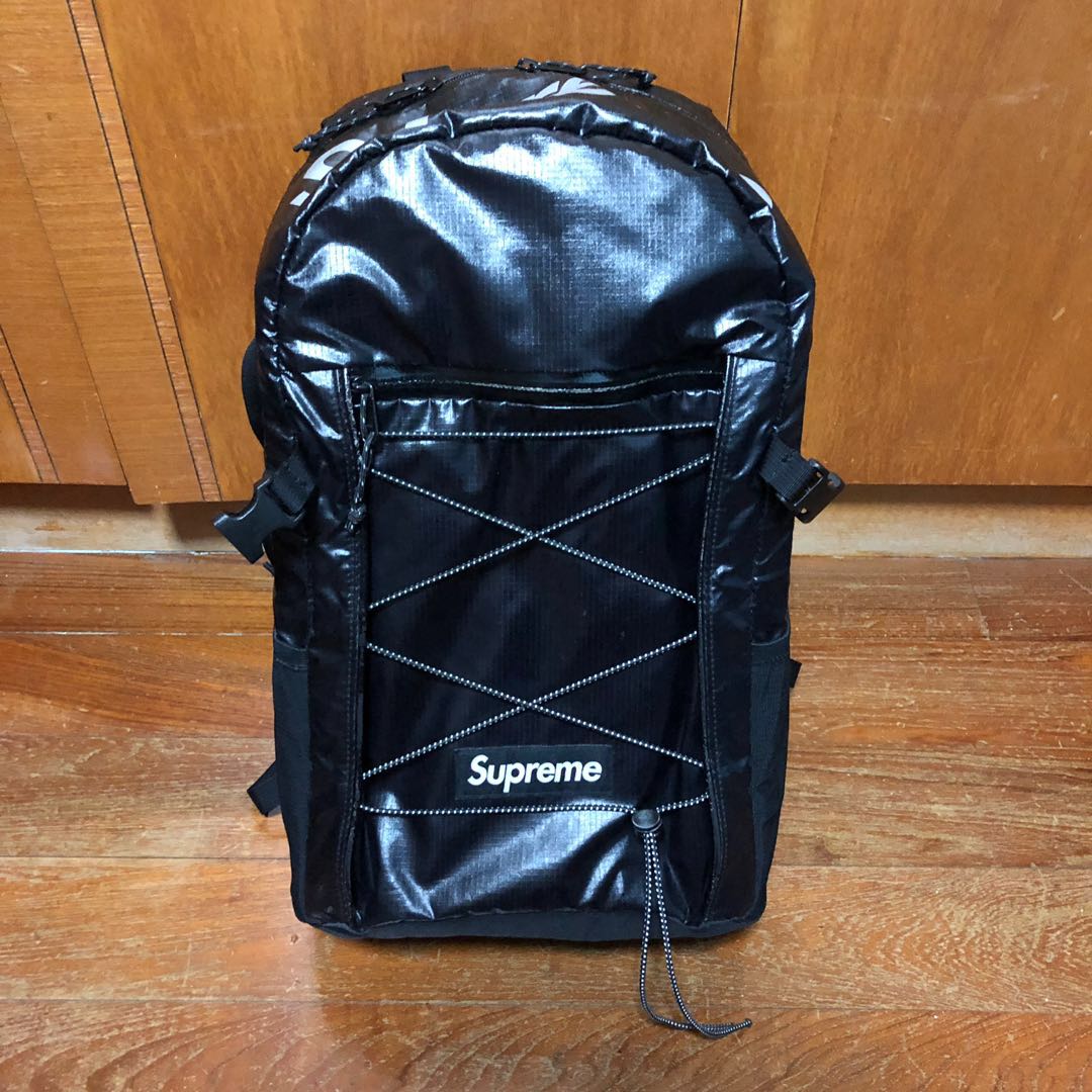 supreme fw17 backpack black