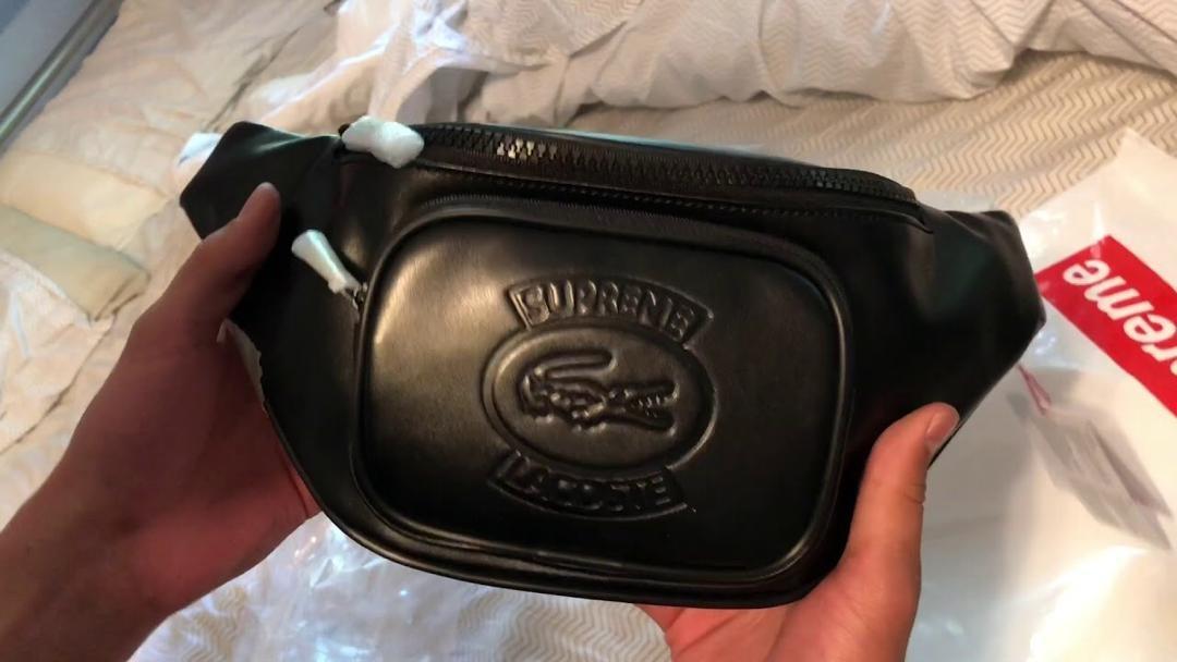 Supreme x lacoste fanny on sale pack