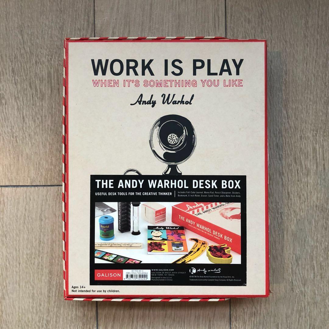The Andy Warhol Desk Box Design Craft Others On Carousell