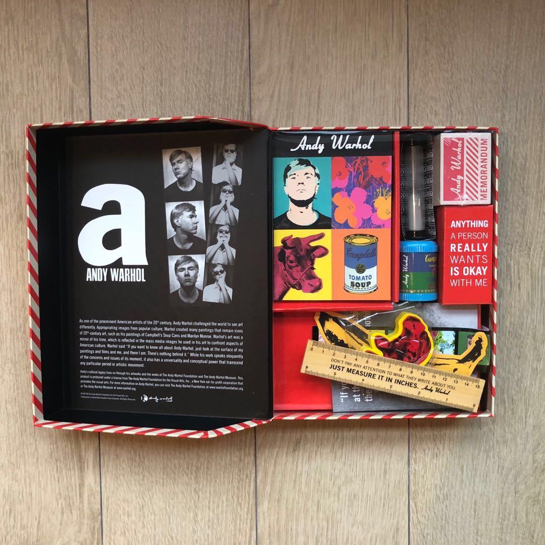 The Andy Warhol Desk Box Design Craft Others On Carousell