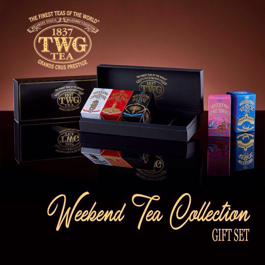 TWG Tea Gift Box Set (5 types of Tea) Weekend Tea Collection