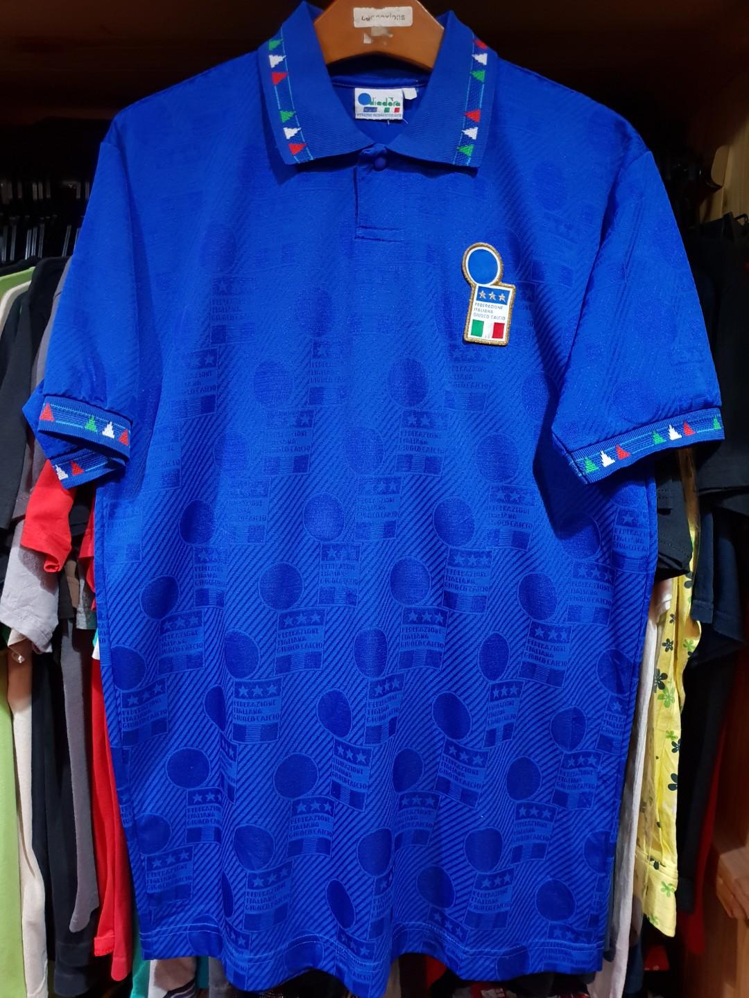 Diadora italy jersey cheap