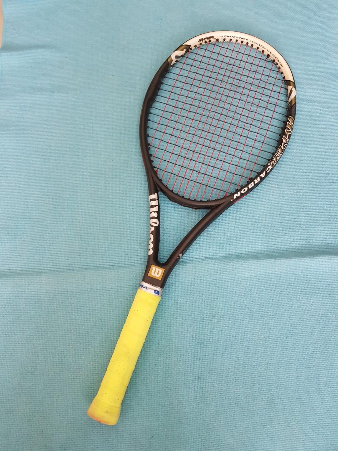 Wilson Hyper Hammer 5.3 tennis racket, Sports Equipment, Sports 