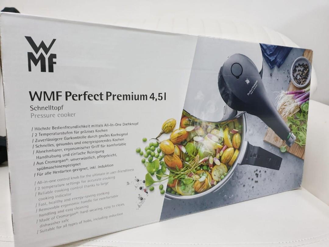 Perfectly under control: The all-new WMF Perfect Premium pressure cooker  with Perfect Control handle