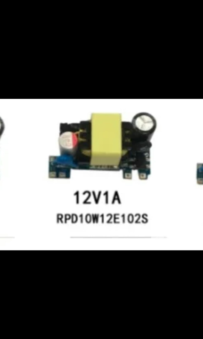 AC-DC 12V 1A Precision Buck Converter AC 220v to 12v DC step down ...