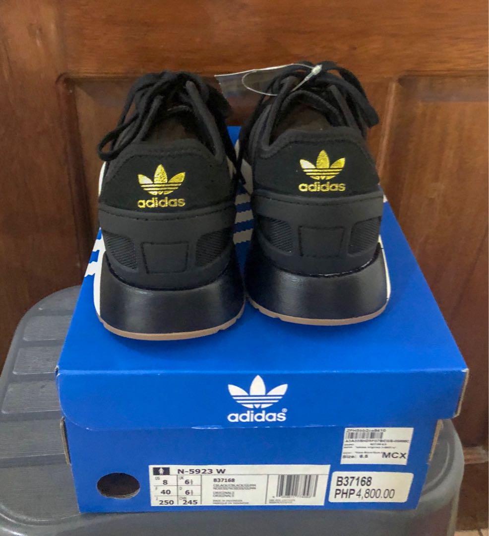 I reckon lonely Surrender Adidas Womens N-5923 Black/Gum ;, Men's Fashion, Footwear, Sneakers on  Carousell